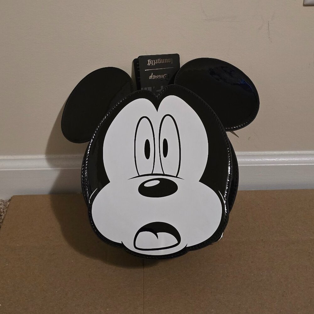 Loungefly Disney Spooked Mickey Mouse Convertible Mini Backpack